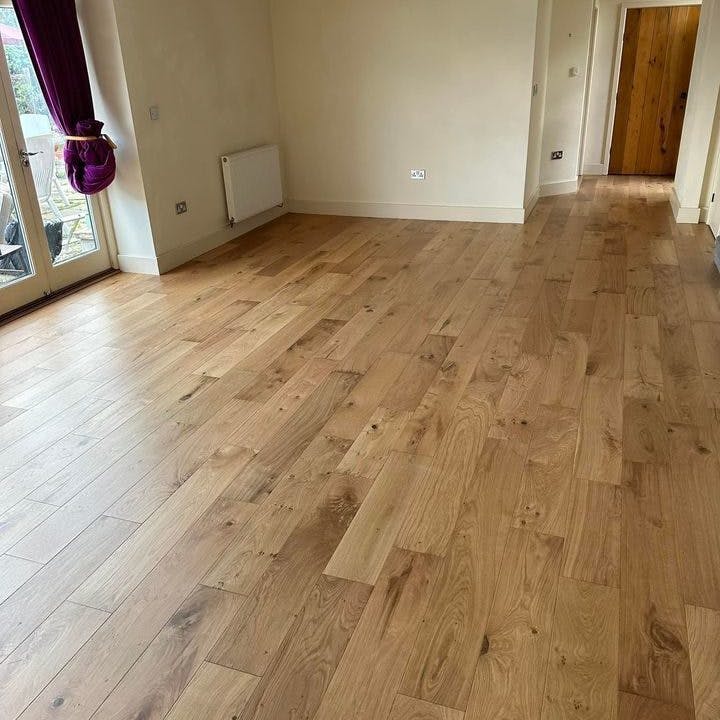 Flooring certainly changes a room