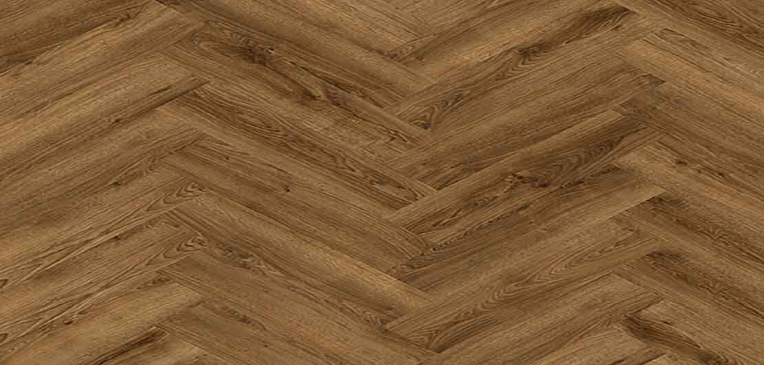 Aurora Laguna Oak Herringbone LVT / SPC Flooring