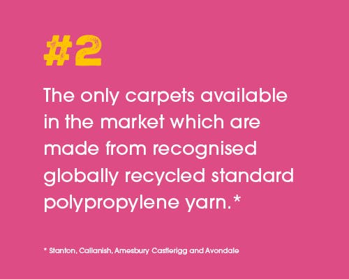 #2 - Only PP recycled yarn carpets