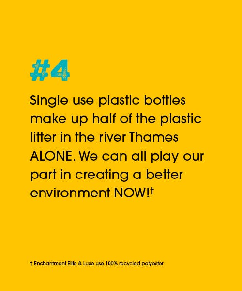 #4 single use plastic bottles