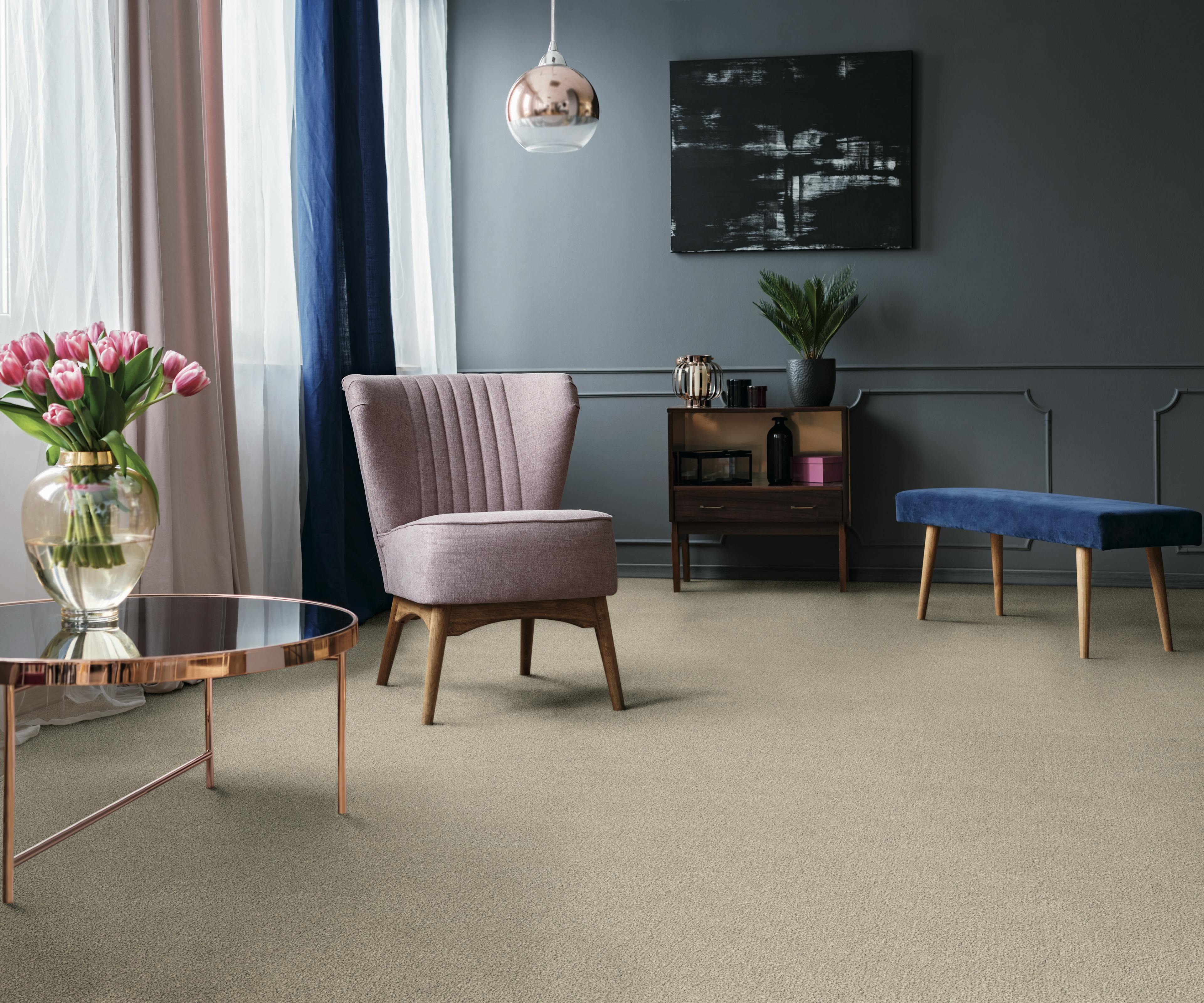 Beyond Wool, Twist Pile Carpet in Living Room