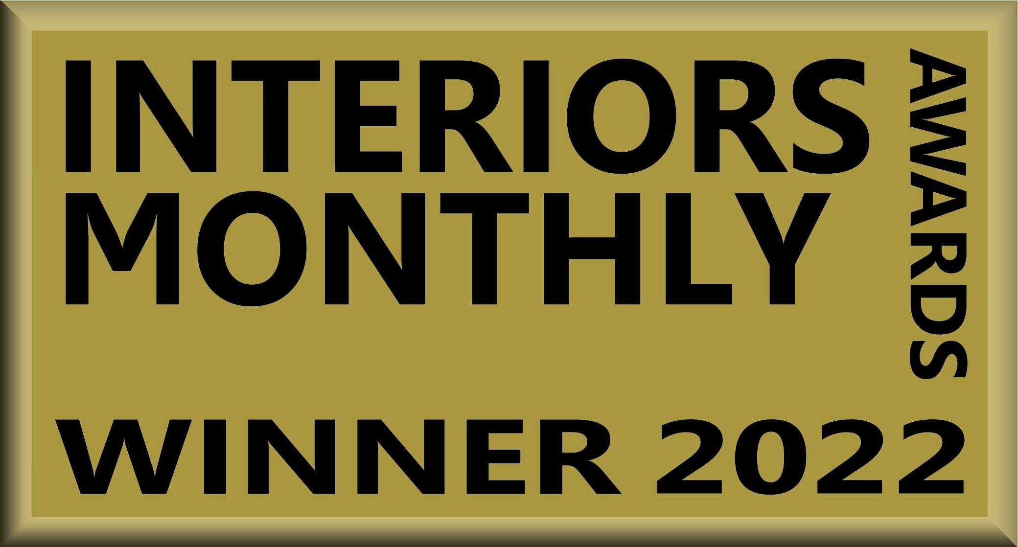 Interiors Monthly Awards Winner 2022