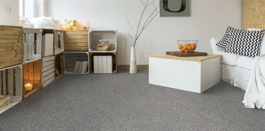 Grey Twist Pile carpet