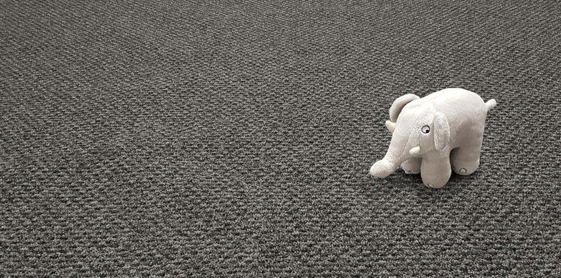 Dark Grey Loop Pile Carpet