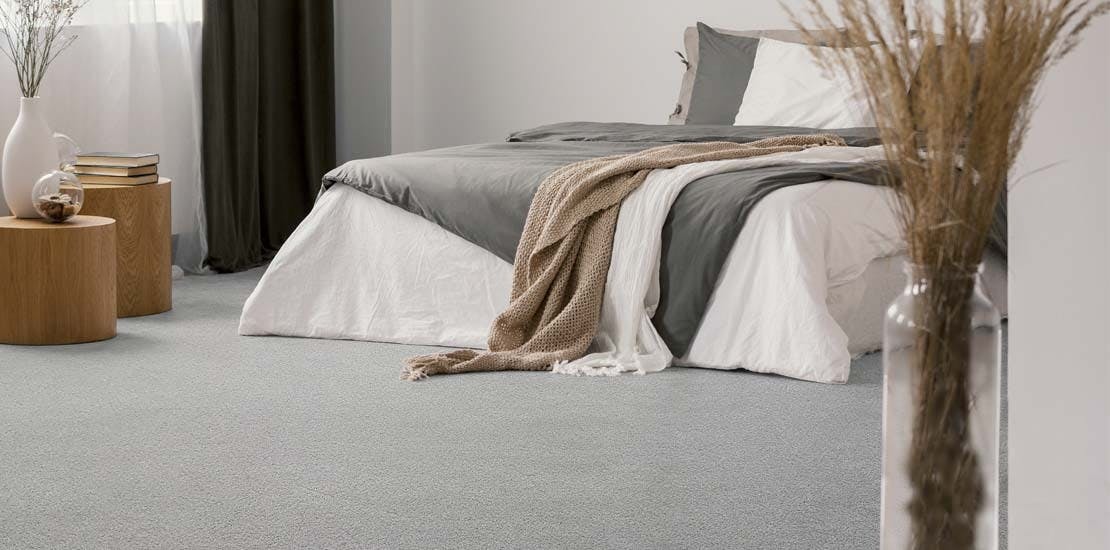 Grey Soft Touch carpet in Bedroom
