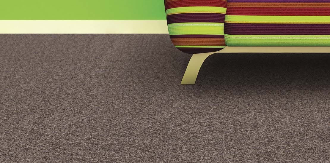 Brown Loop Pile Carpet