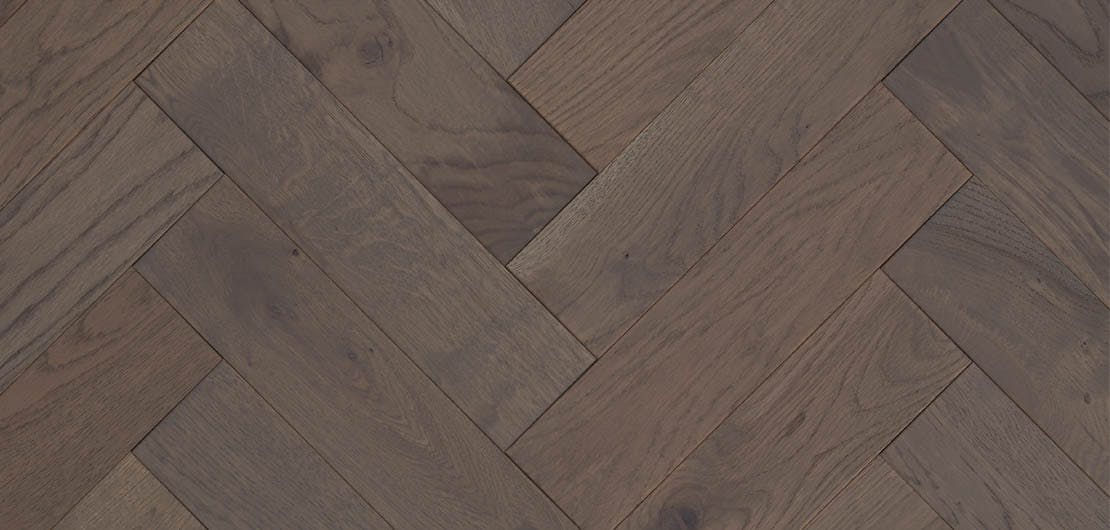 Herringbone Light Grey Wood Flooring